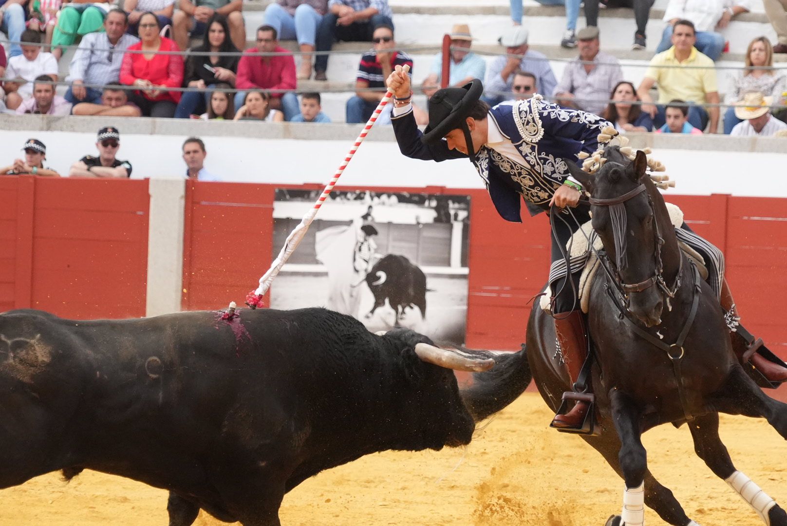 Puerta grande para Hermoso en la corrida de rejones en Pozoblanco