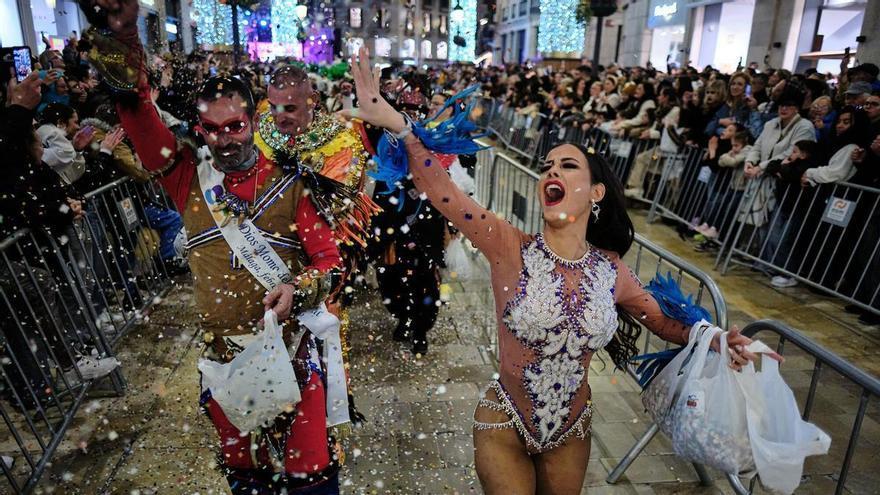 Así ha sido la Batalla de las Flores del Carnaval de Málaga
