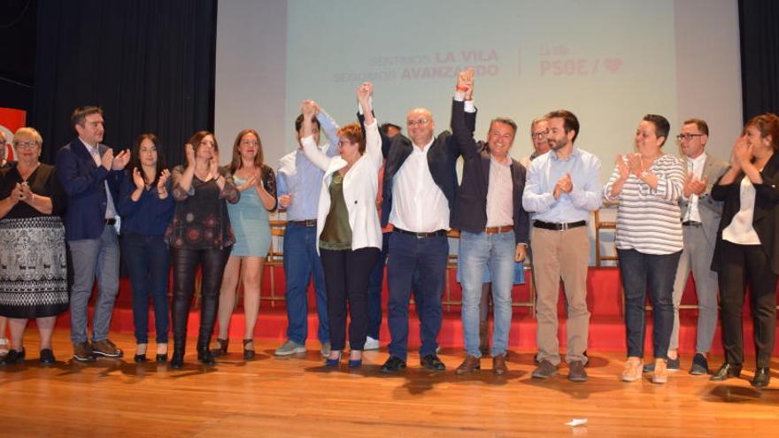 El PSOE de La Vila presenta su candidatura con la que espera revalidar la victoria de 2015