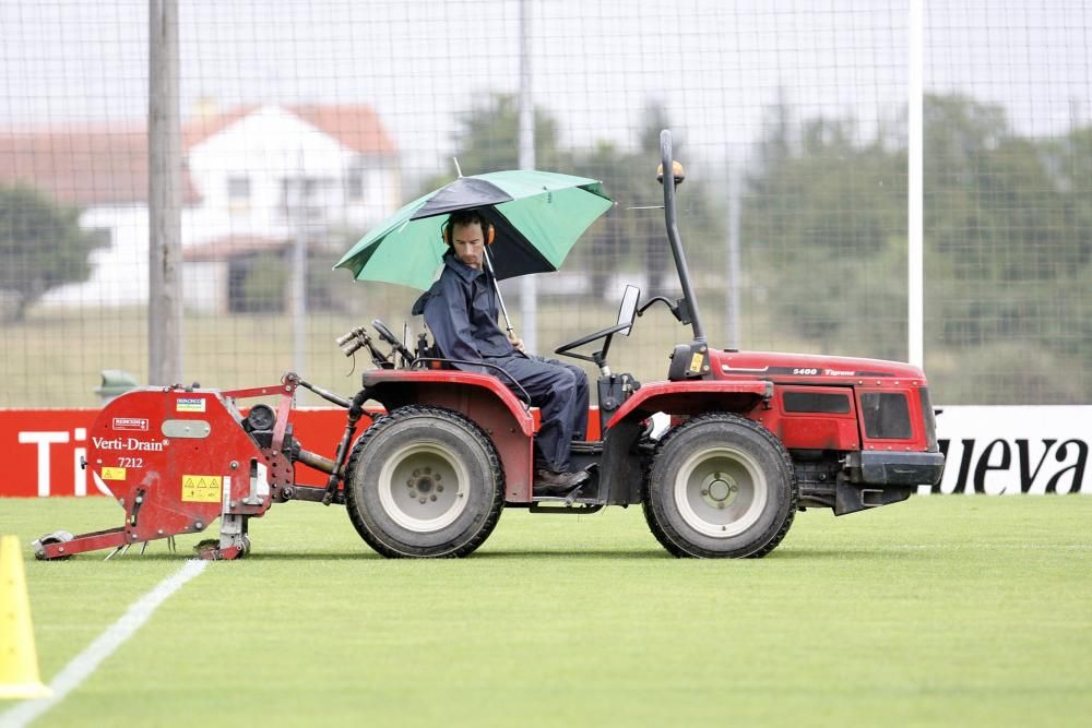 Entrenamiento del Sporting