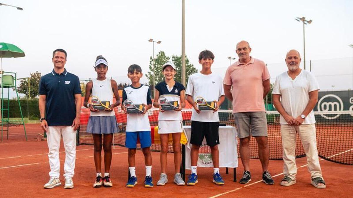 Nahia Germaine i Pol Martín, campions de Catalunya SUB -13