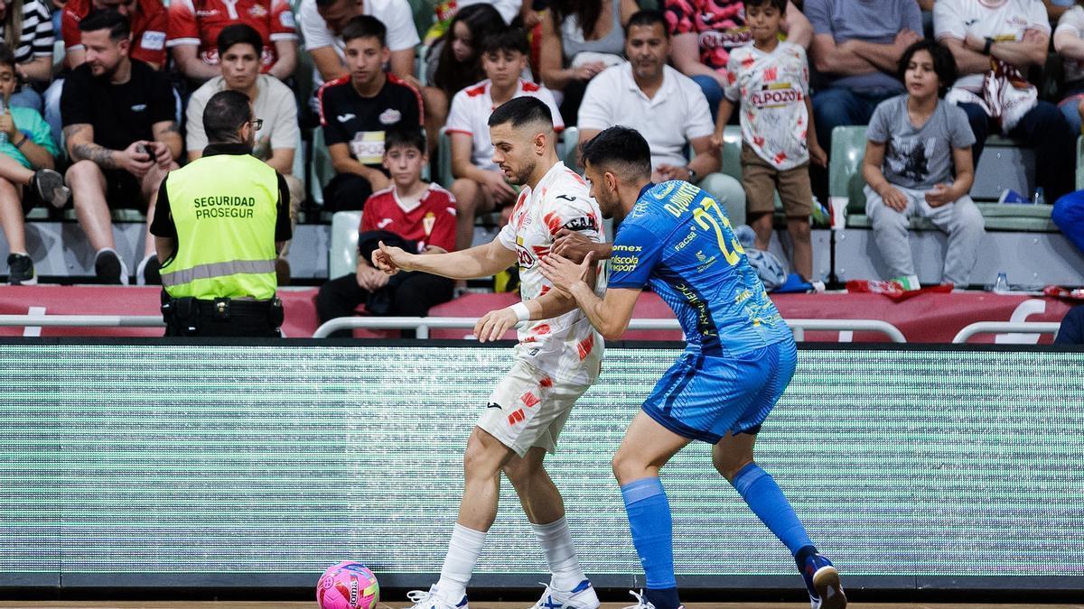 Imagen durante el partido.