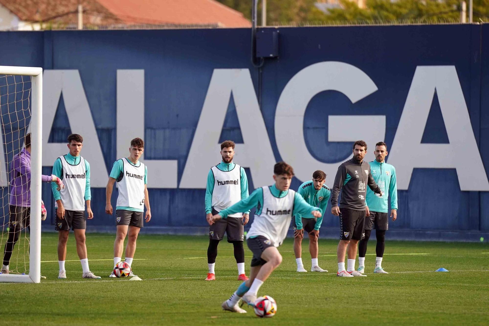 El Málaga CF retoma los entrenamientos tras el choque de Copa