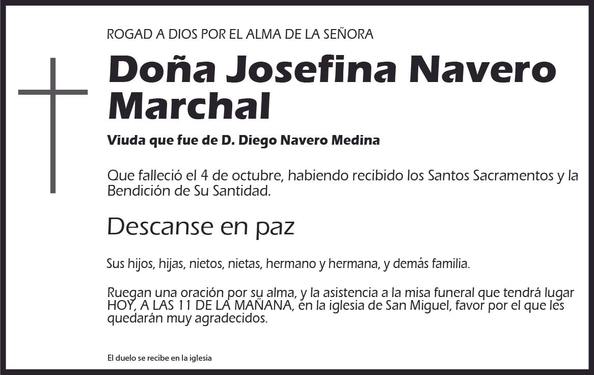 Josefina Navero Marchal