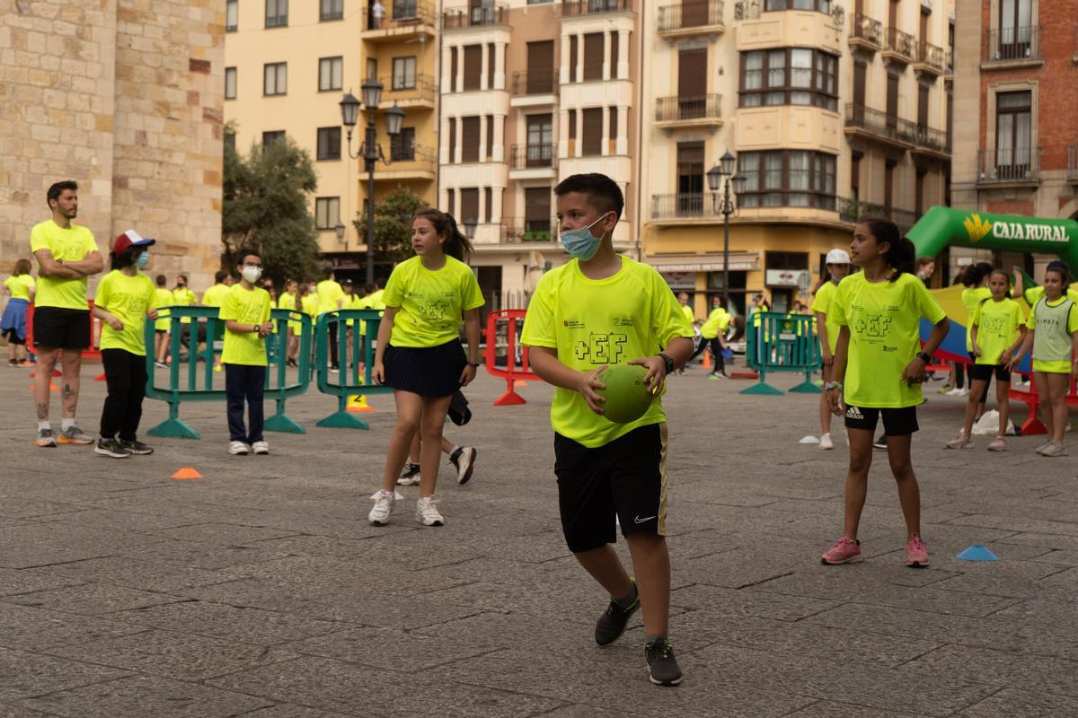 GALERÍA | Zamora celebra el Día de la Educación Física en la calle