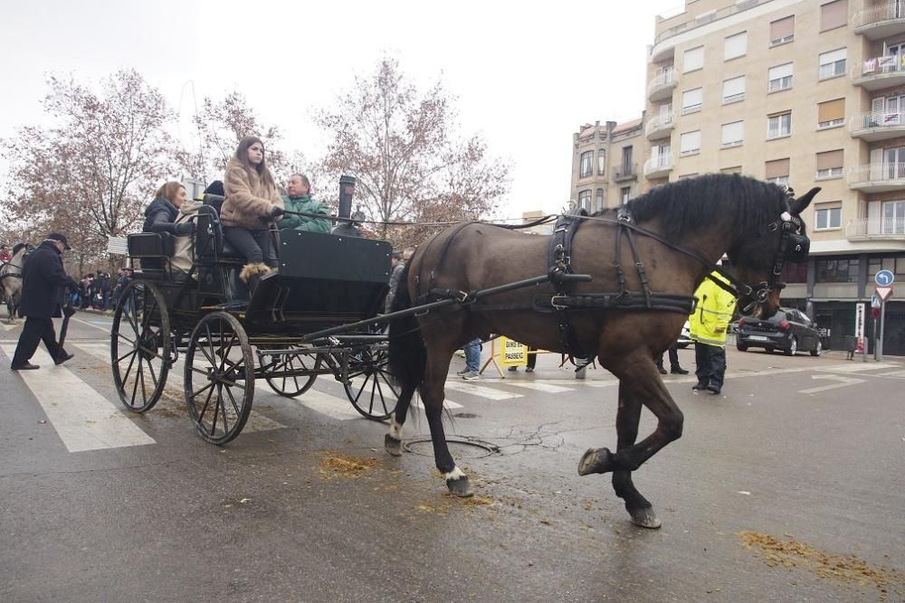 La pluja fa endarrerir la sortida dels Tres Tombs d'Igualada