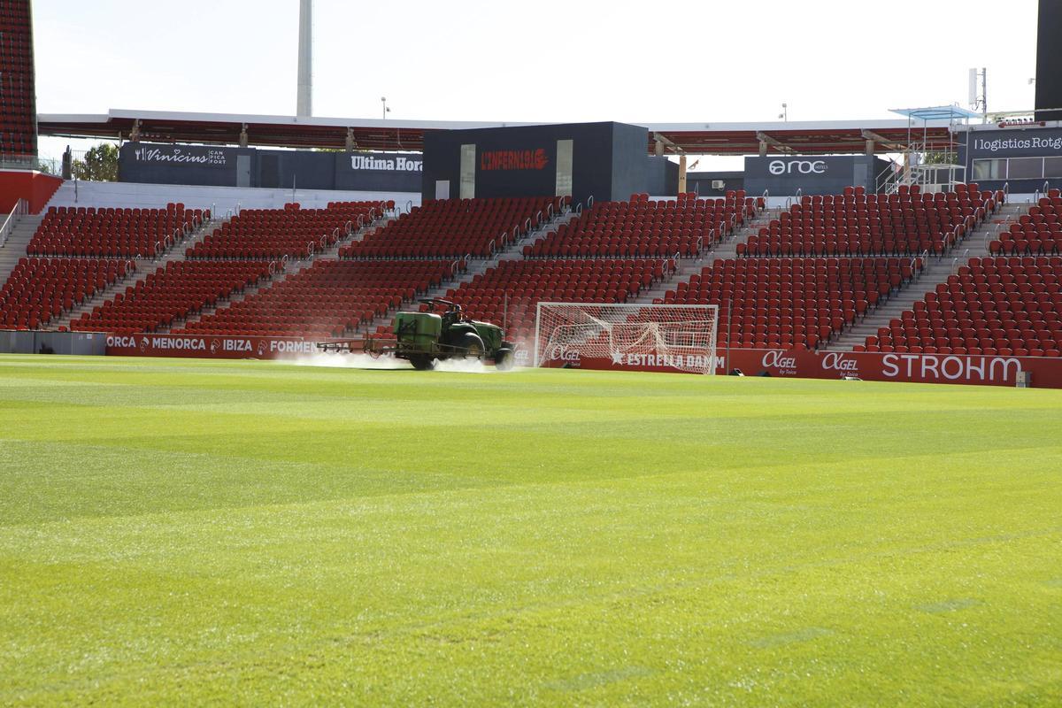 Rundgang durch das Stadion Son Moix von Real Mallorca