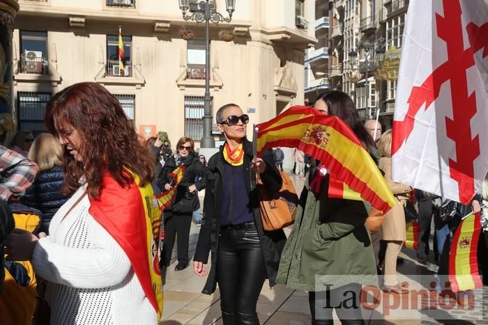 Concentración 'España existe' en Cartagena