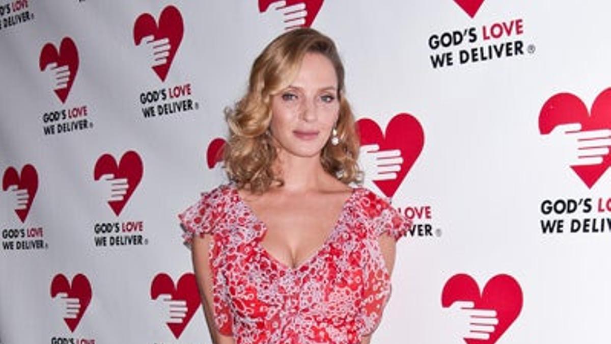 Uma Thurman y su estilo impecable