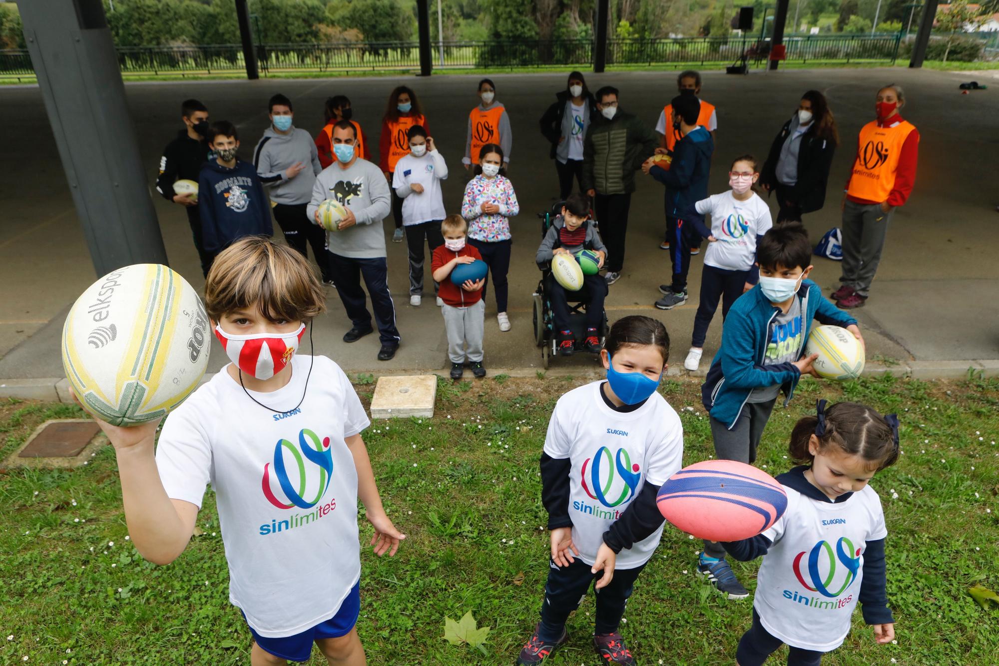 Rugby inclusivo en la Quinta San Eutiquio