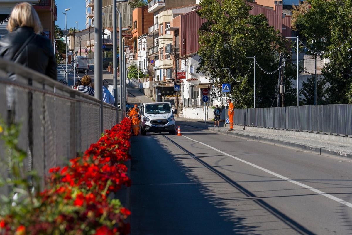 Rubí dona el tret de sortida a la segona fase de les obres del pont de Sant Joan Rubí dona el tret de sortida a la segona fase de les obres del pont de Sant Joan