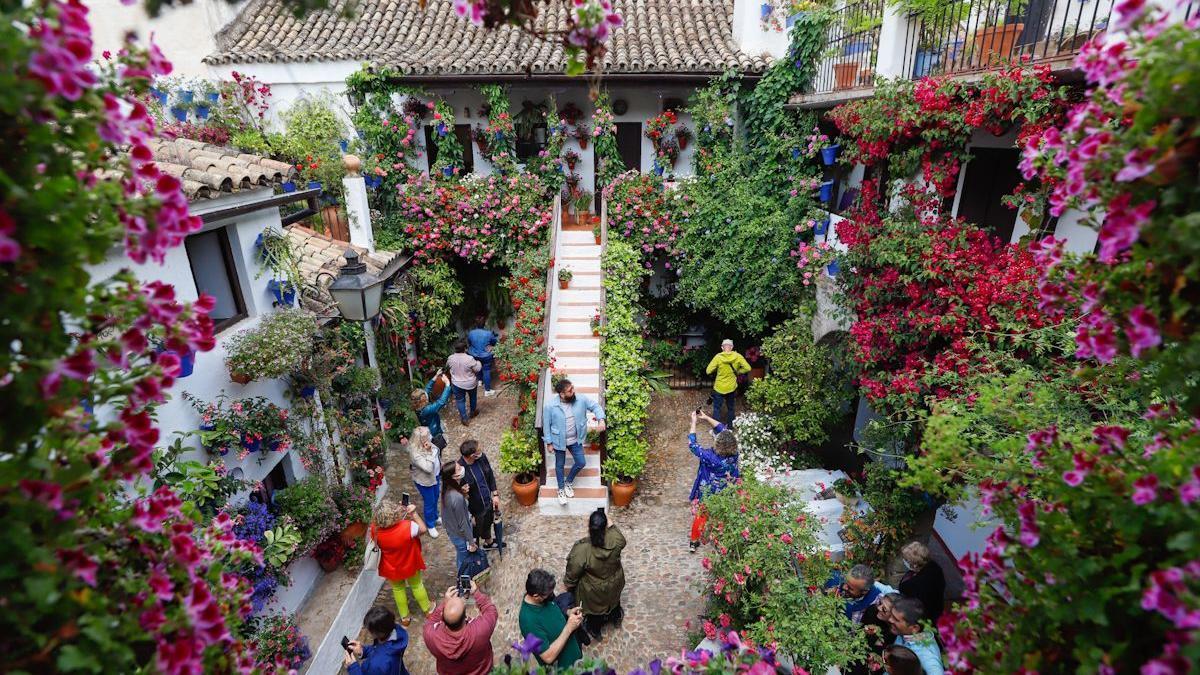 Imagen de un patio cordobés.