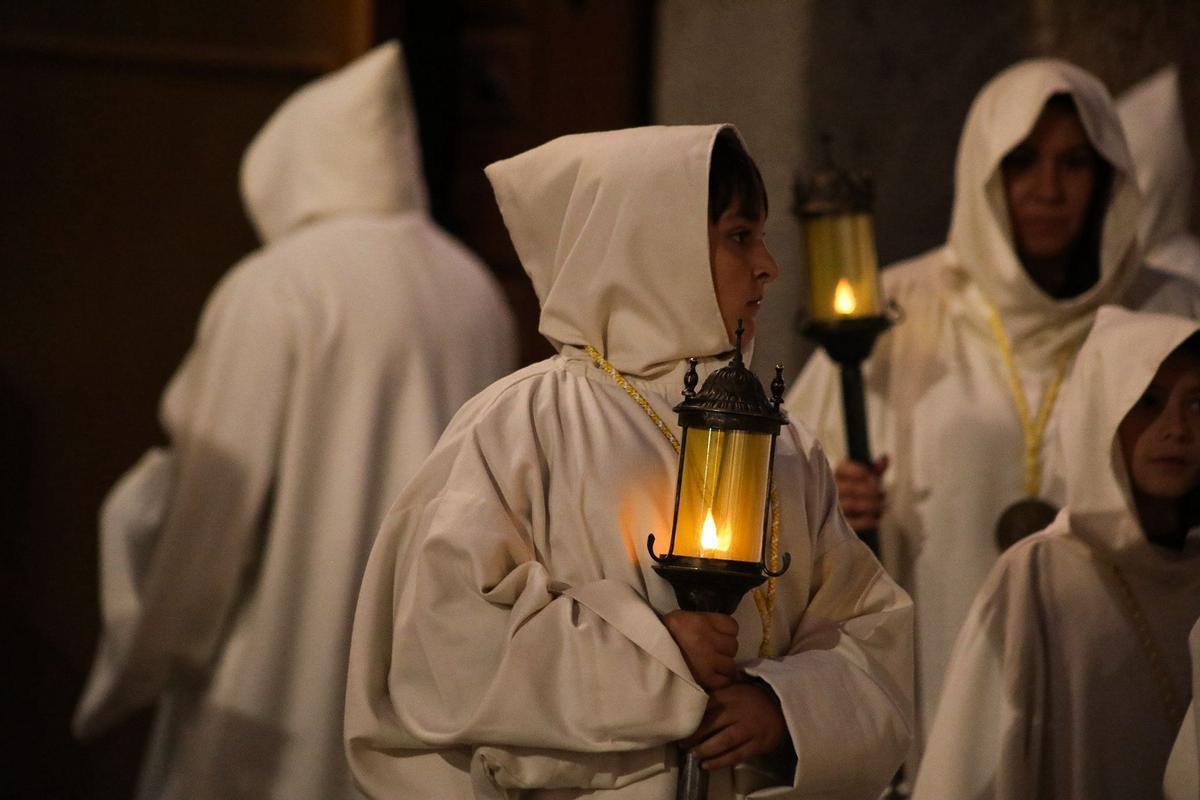 Detalle del farol de Luz y Vida.