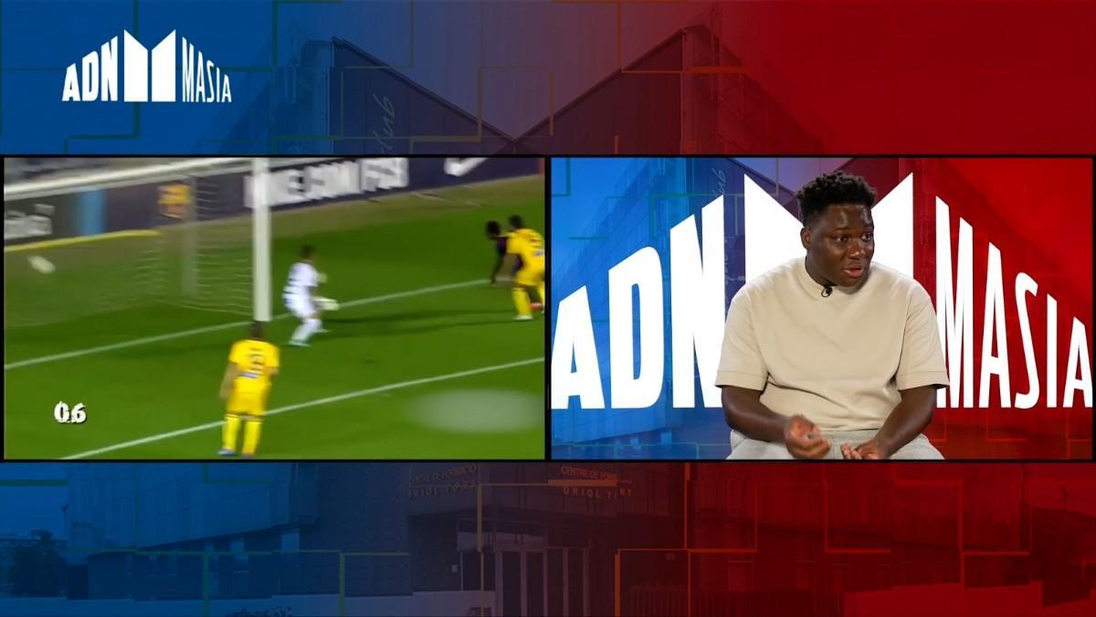 Jean Marie Dongou en el ADN Masia