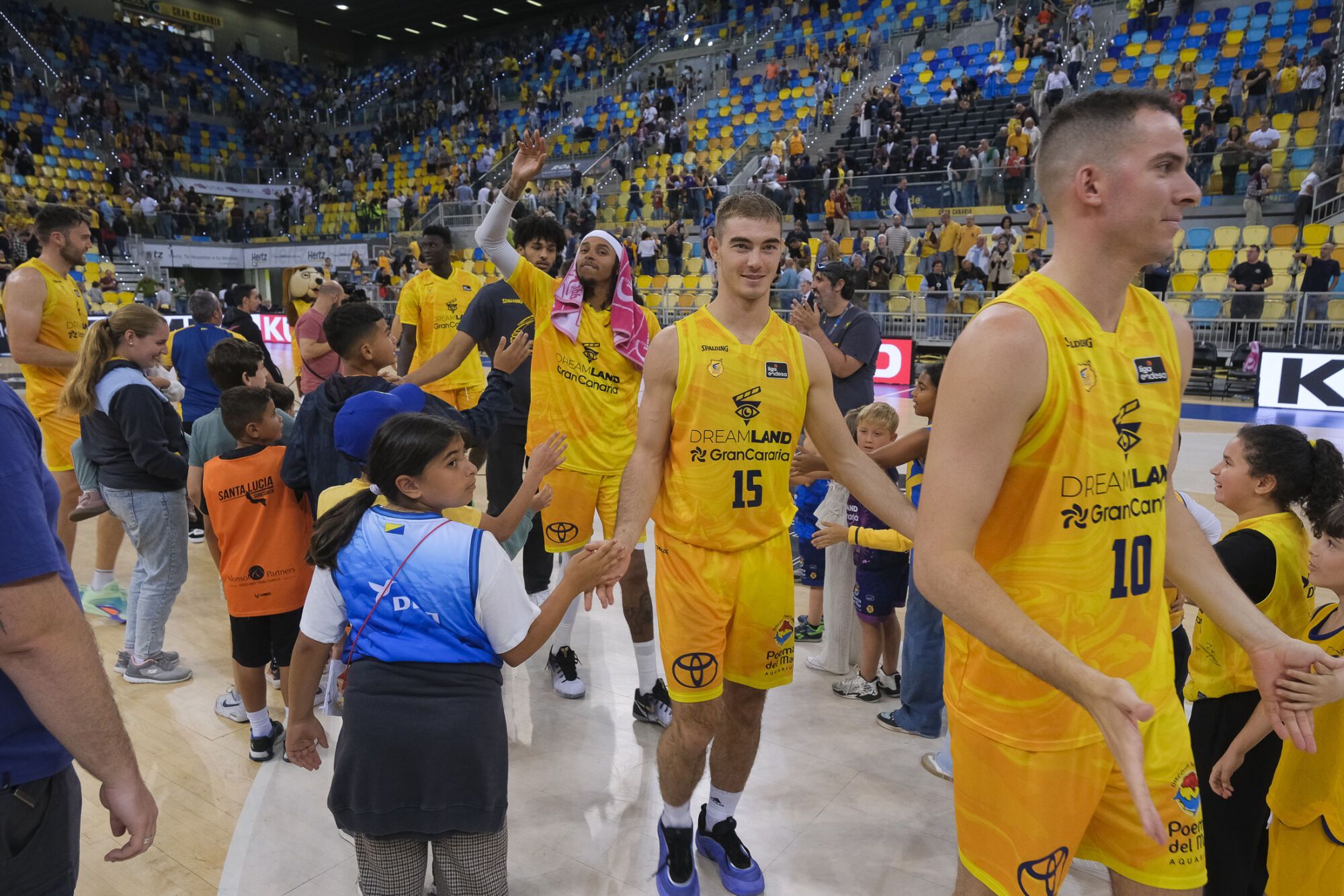 El partido CB Gran Canaria-Joventut, en imágenes
