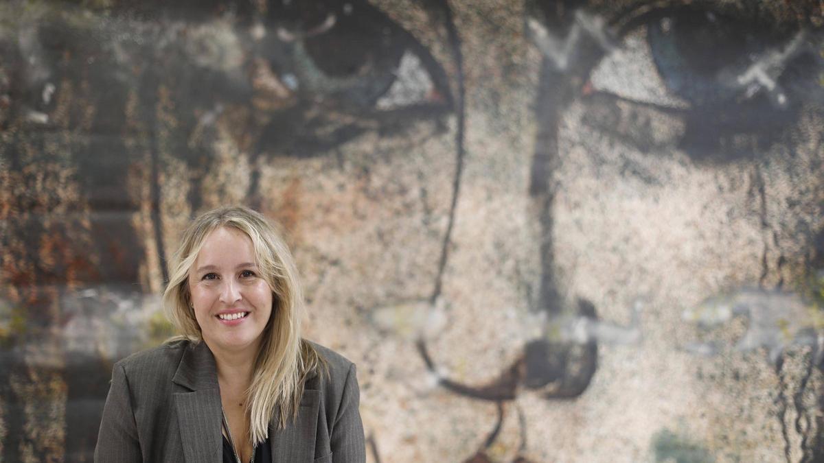 L'escriptora Mar Bosch, fa uns dies a Girona.