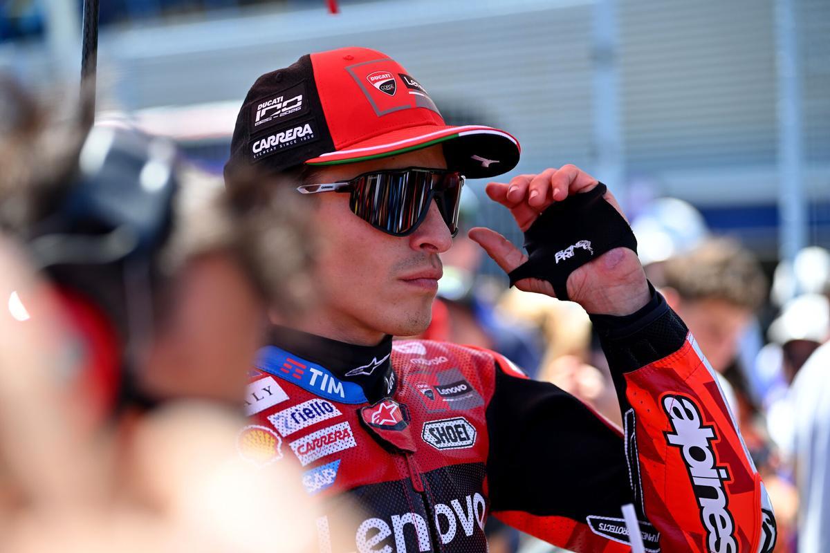 Marc Márquez durante el fin de semana en Jerez
