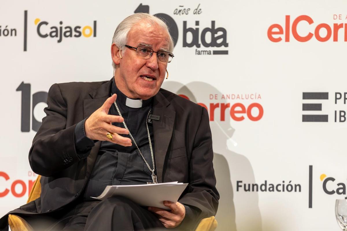 Fotogalería | #ElCorreoPregunta con el arzobispo de Sevilla, José Ángel Saiz Meneses Fotogalería | #ElCorreoPregunta con el arzobispo de Sevilla, José Ángel Saiz Meneses