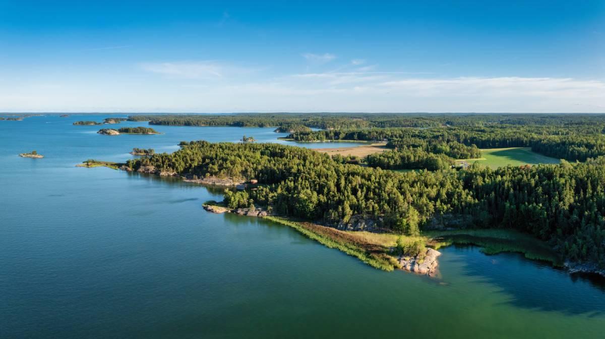 Archipiélago de Turku Naantali en verano