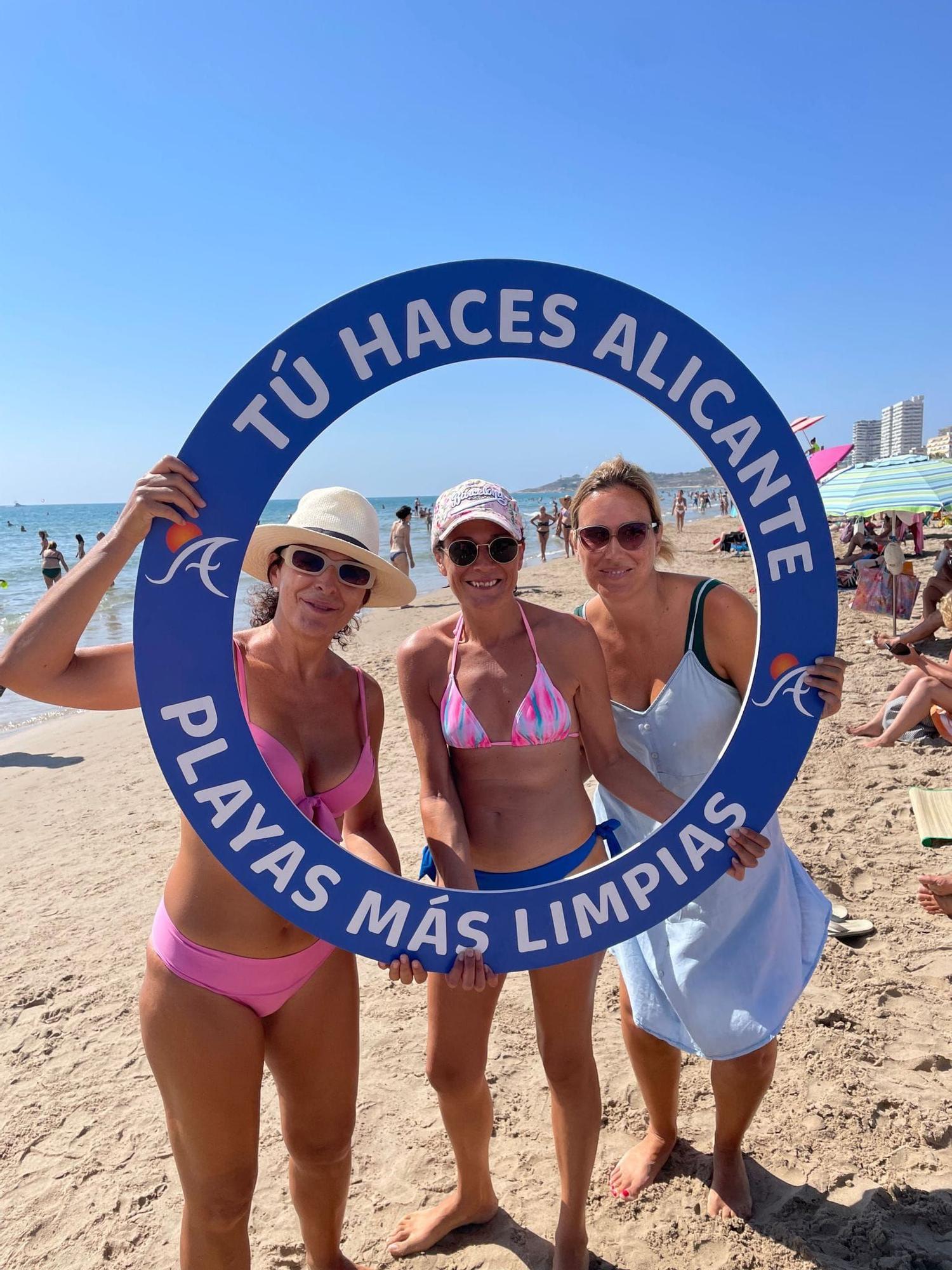 El programa de concienciación Tú haces Alicante ha informado a más de 3500 personas en las playas alicantinas