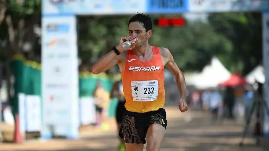 Félix Pont, en el Mundial disputado en India en diciembre de 2024