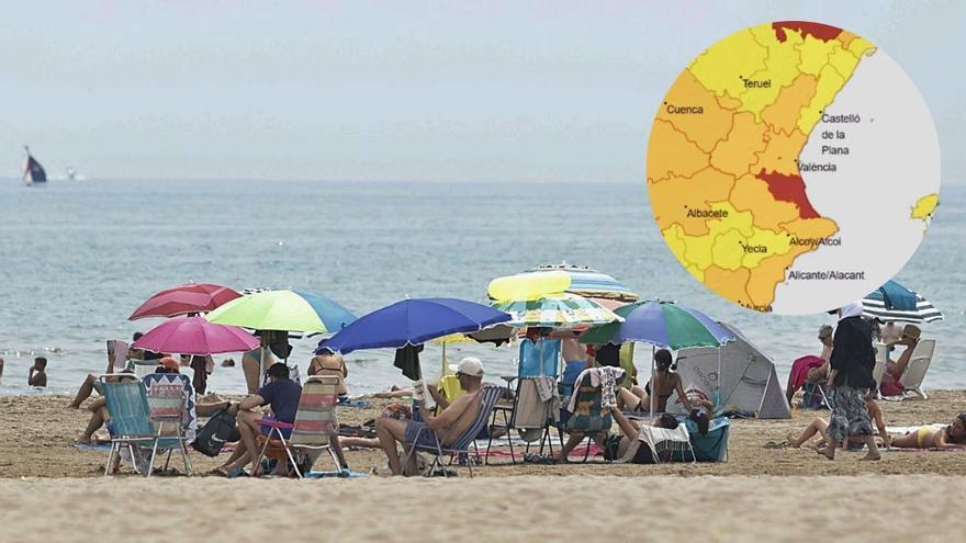 Así es la "falsa brisa" que dispara el termómetro en la Comunitat Valenciana: el fenómeno que explica la Aemet