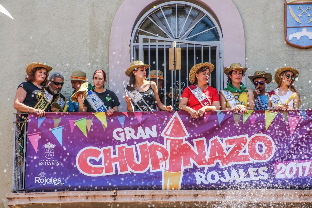 Chupinazo de las fiestas en Rojales