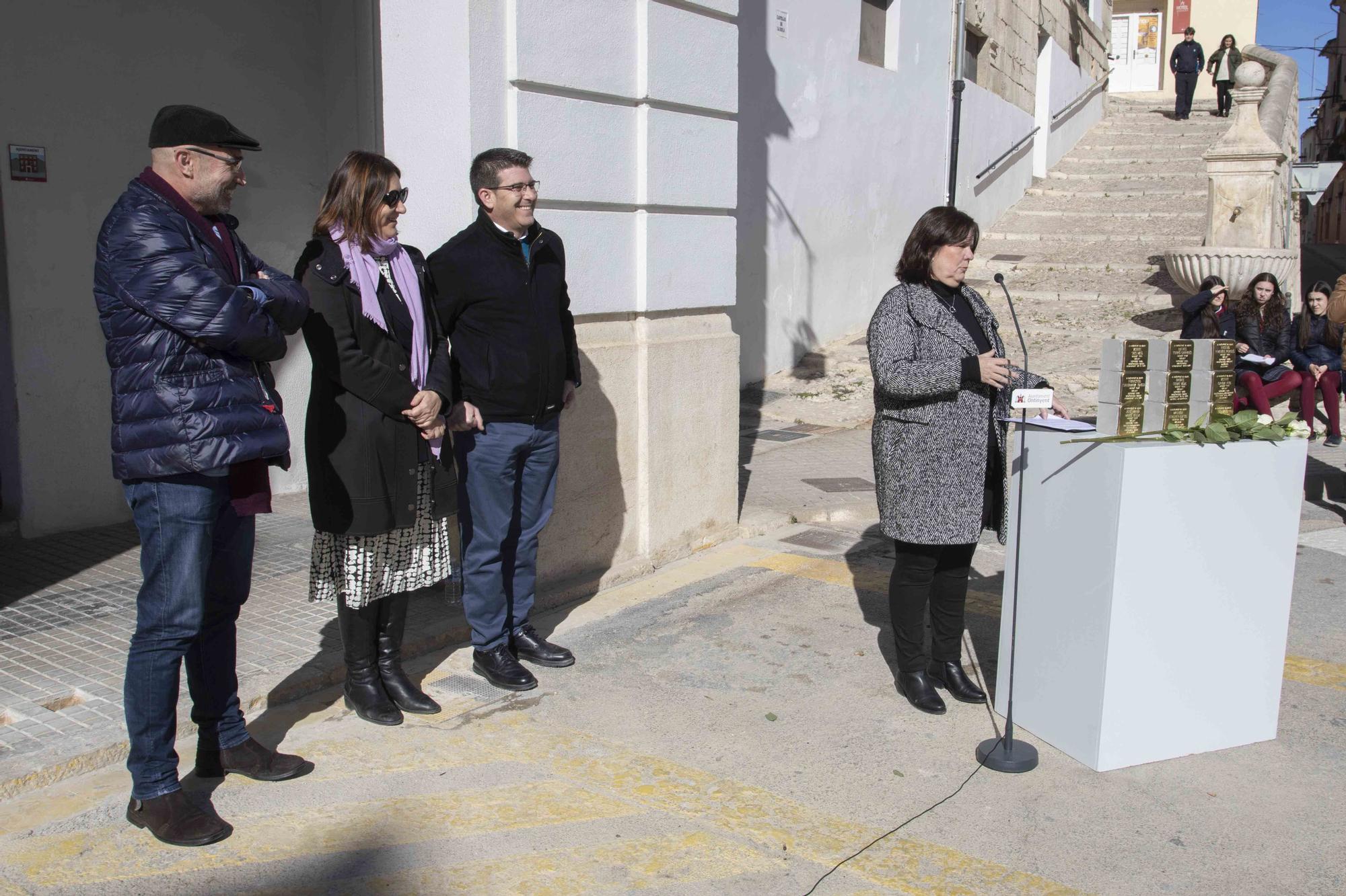 El proyecto “Stolpersteine” llega a Ontinyent