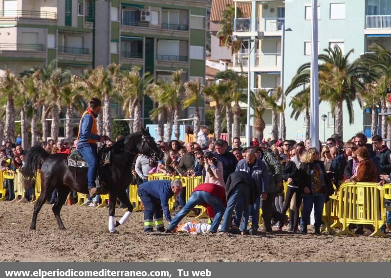 La playa de la Concha de Orpesa es un hipódromo por un día