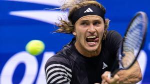 Alexander Zverev, durante el Abierto de Estados Unidos.