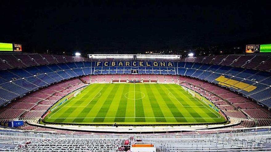 Imatge d&#039;arxiu de l&#039;estadi Camp Nou