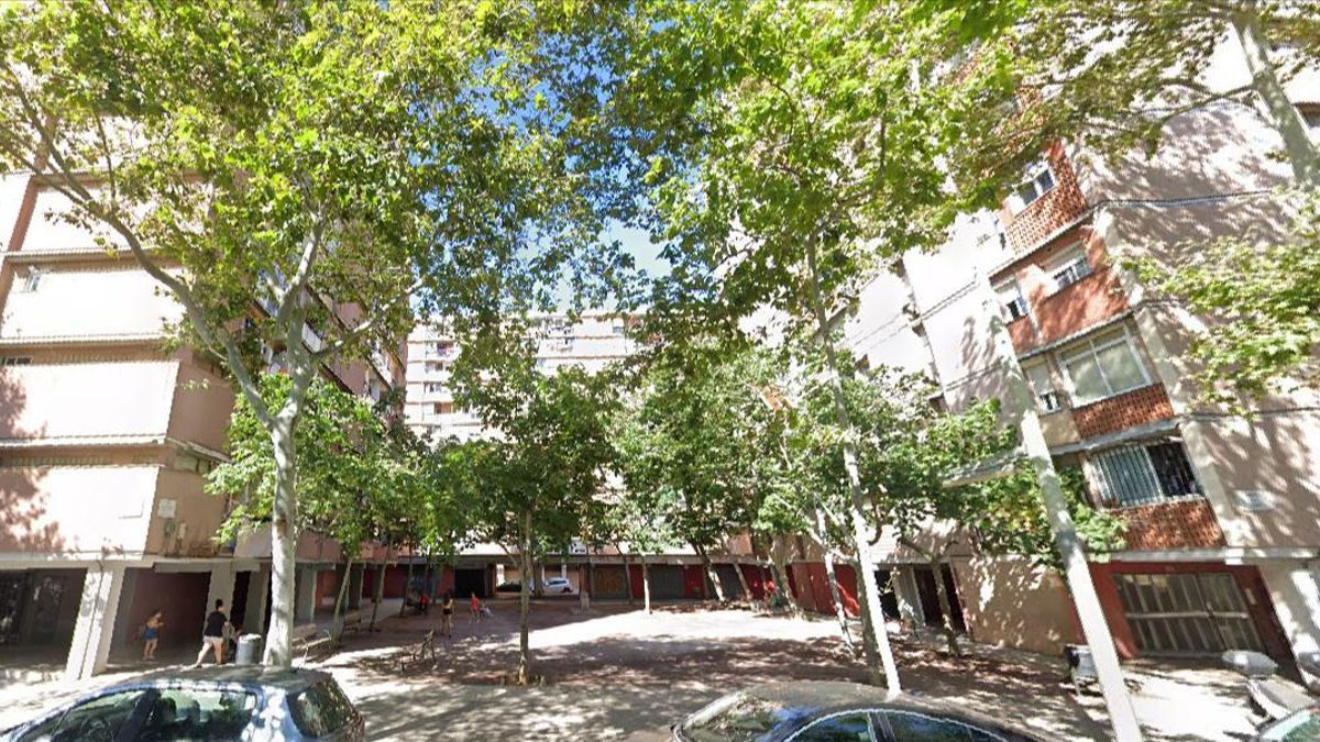 Plazoleta en la Rambla de Prim que se dedica ahora a Gerda Taro