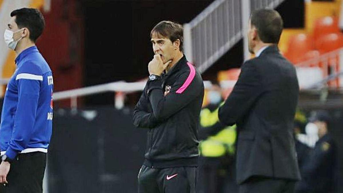 Lopetegui en Mestalla