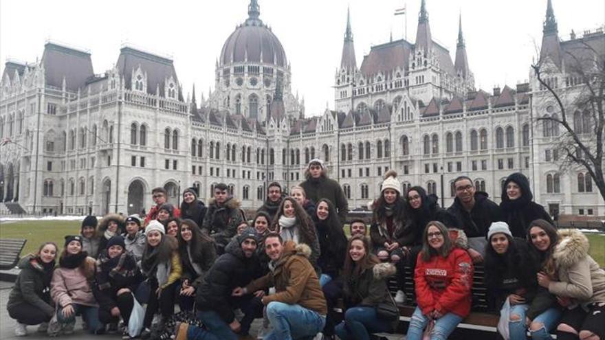 Un grupo de alumnos recorre Budapest, Viena y Praga