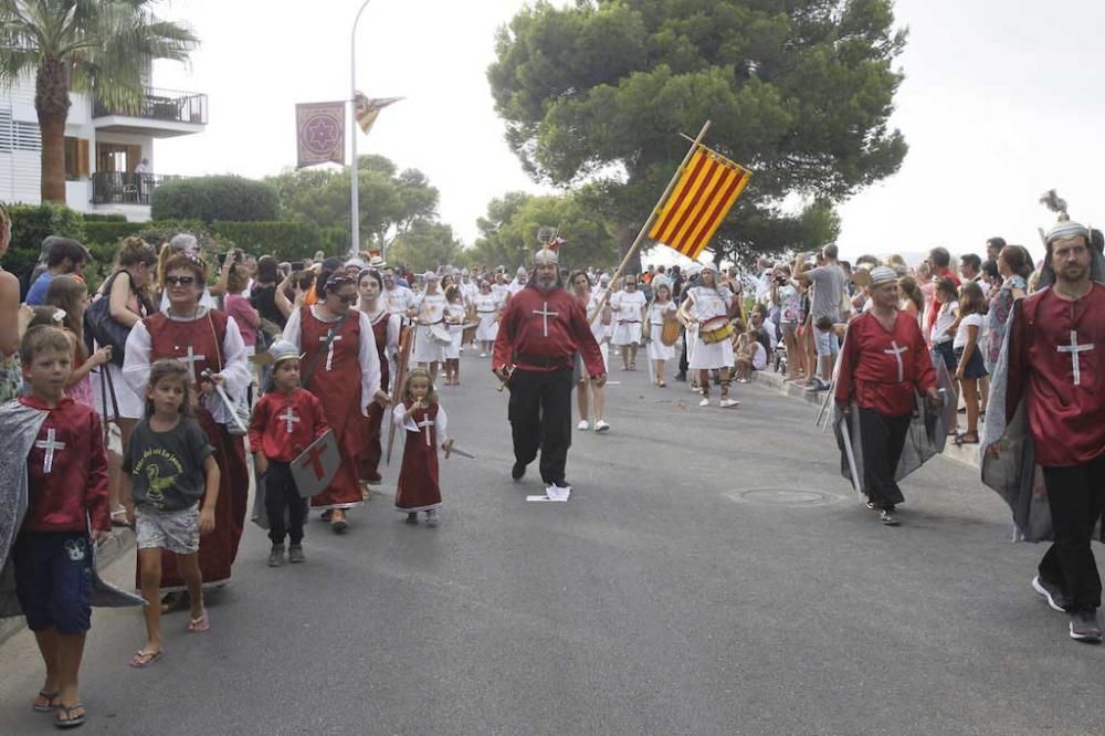 Fiesta de moros y cristianos en Santa Ponça