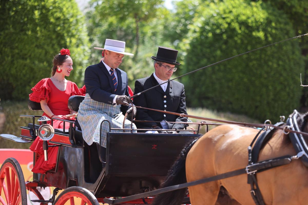 El arte ecuestre toma los Jardines del Alcázar de los Reyes Cristianos para dar el pistoletazo de salida a la Feria de Nuestra Señora de la Salud