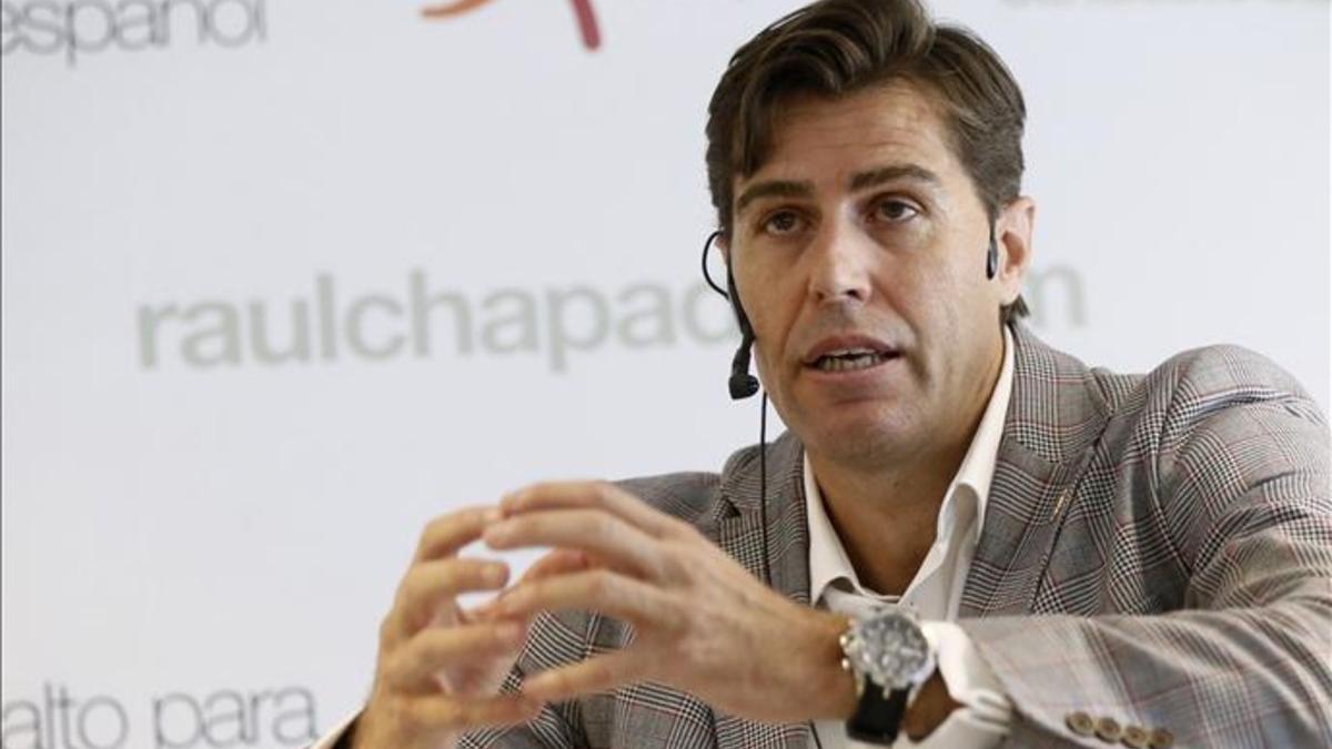 Raúl Chapado, aspirante a la presidencia de la RFEA