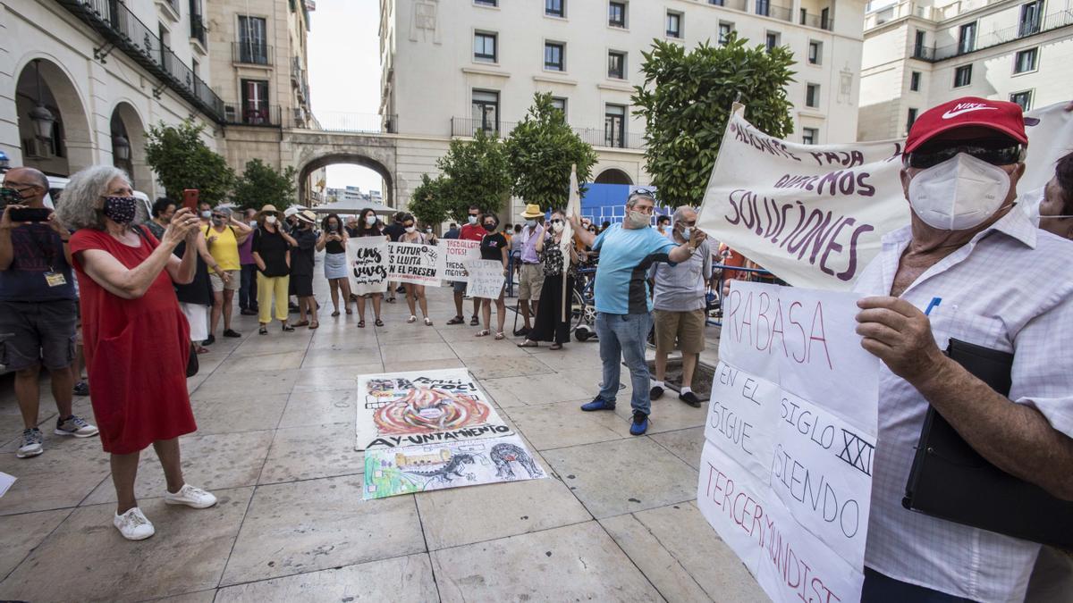 Protesta del Barrio de Rabasa