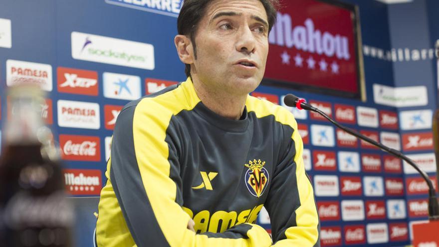 Marcelino, en rueda de prensa. Foto: Carme Ripollés