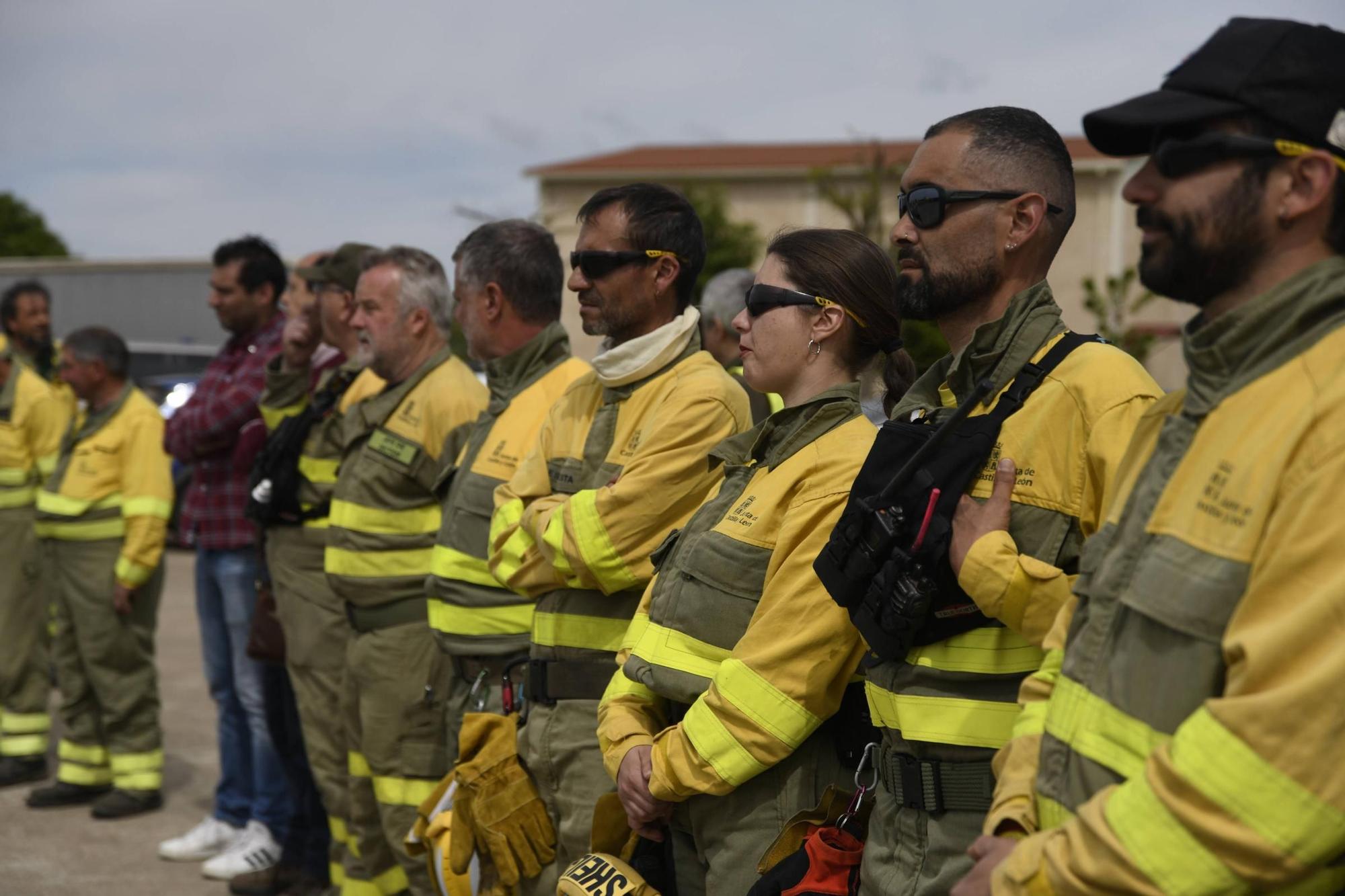 Así ha sido el simulacro forestal transfronterizo desplegado en Aliste