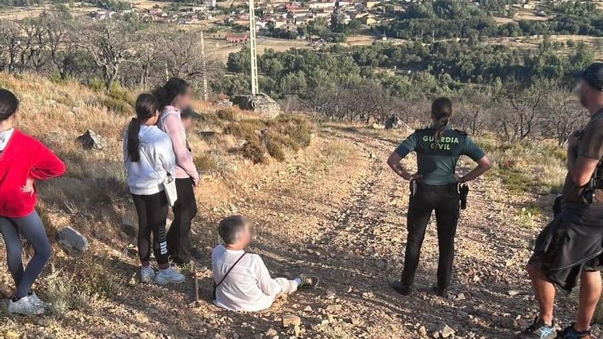 Auxilio a senderistas y ancianos, servicios de la Guardia Civil de Zamora en los últimos días