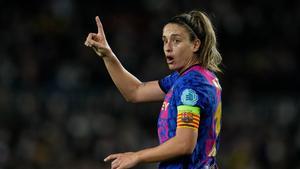 Alexia Putellas, durante el Clásico en el Camp Nou | EFE