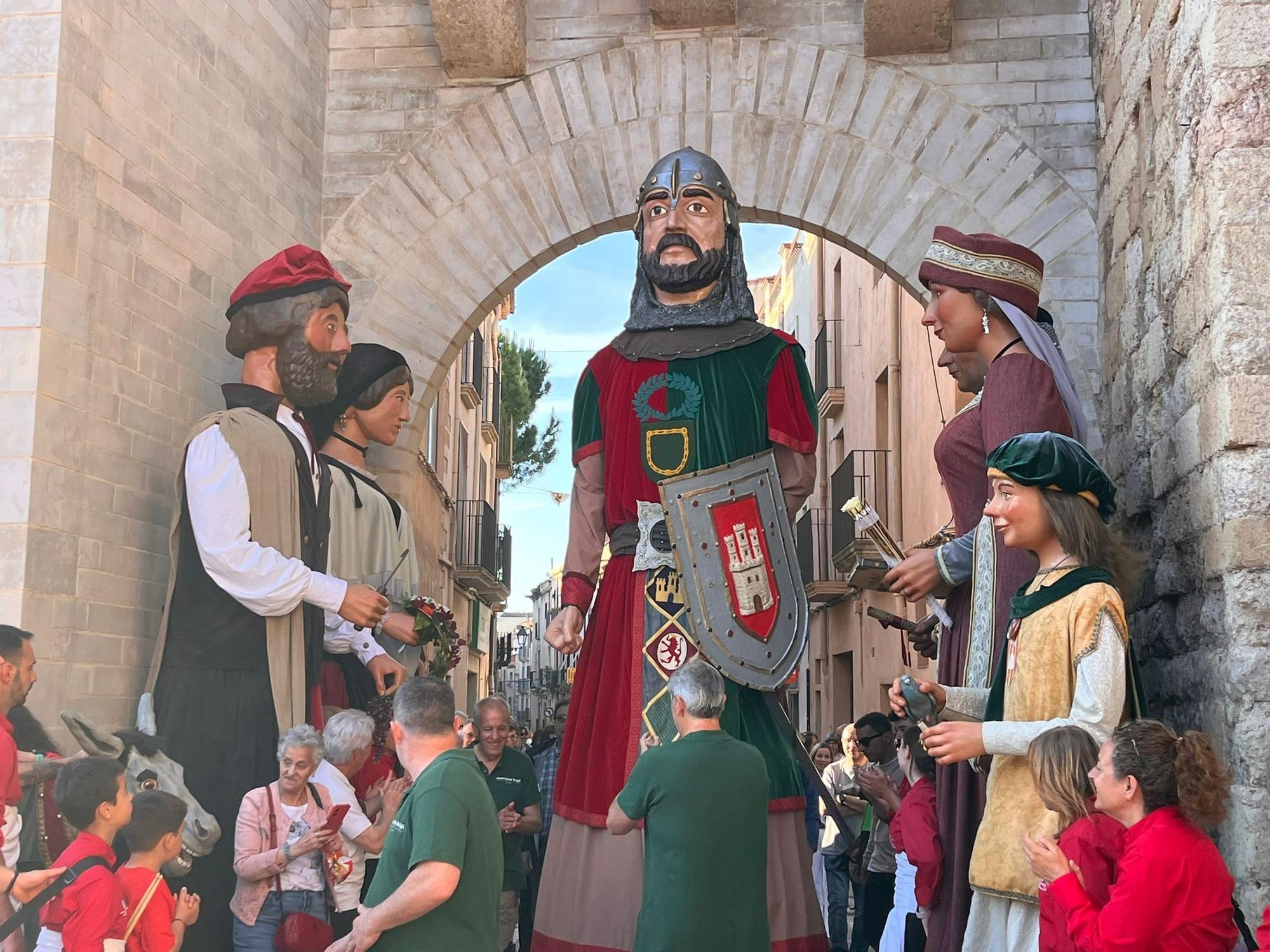 Capitonis Durii, en el encuentro de gigantes de Montblanc