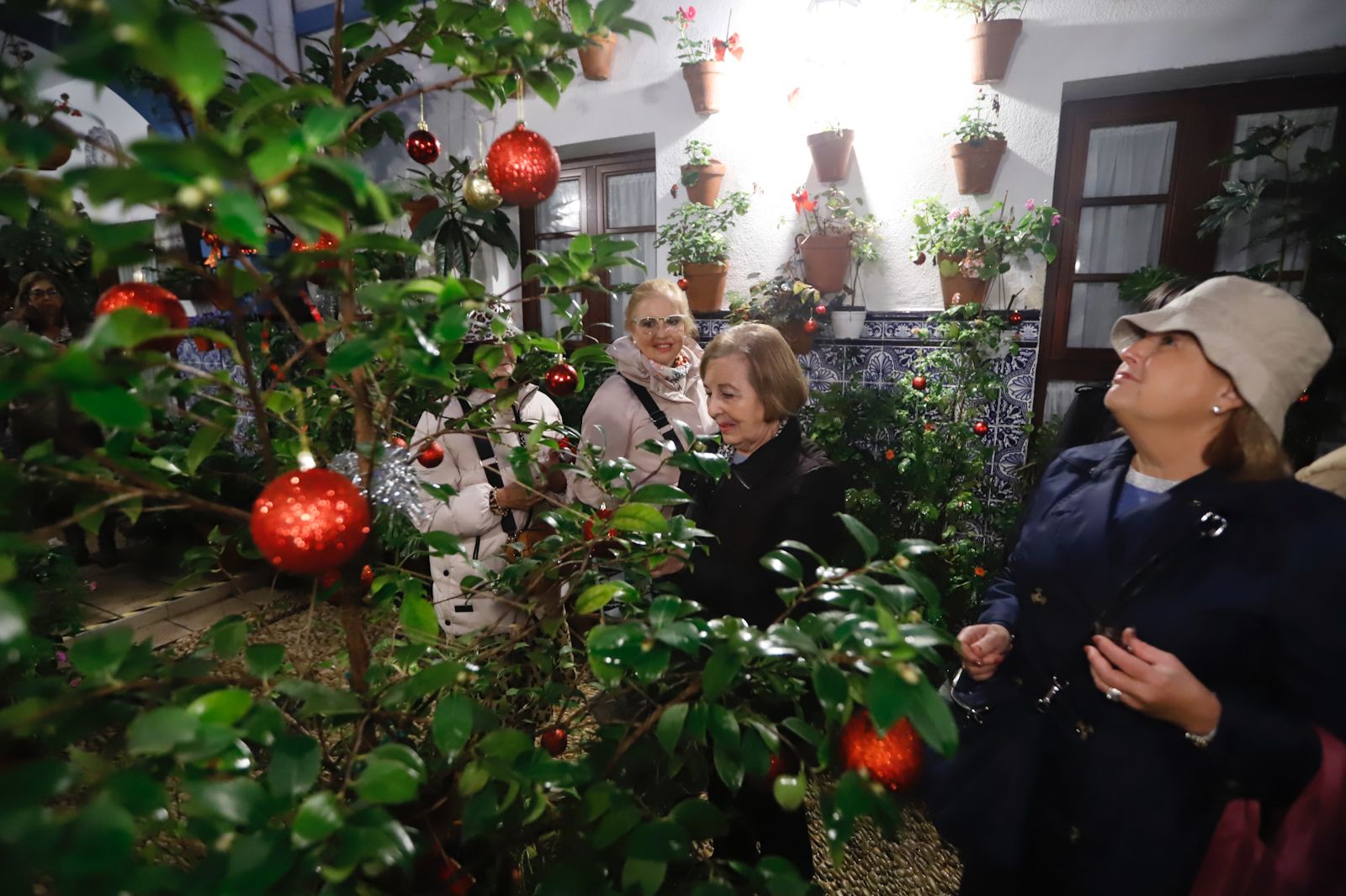 Los patios abren por Navidad pese a la lluvia