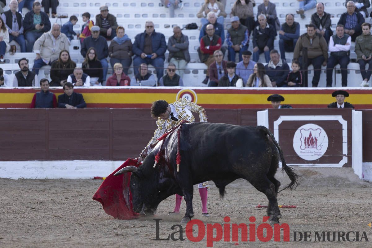 El torero de Cehegín, Antonio Puerta, en la corrida clasificatoria de la Copa Chenel de Madrid