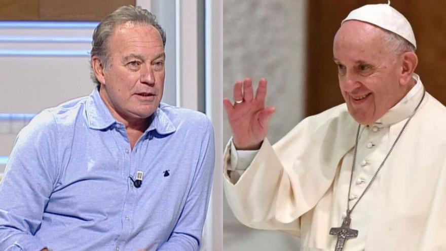 Bertín Osborne carga contra el Papa Francisco desde Telemadrid: &quot;No lo puedo ni ver, es un bocazas&quot;