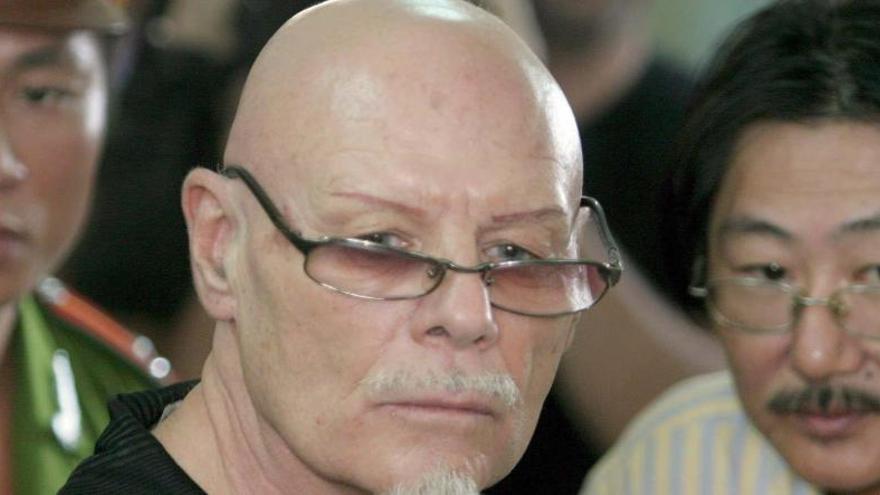 El cantante británico Gary Glitter.