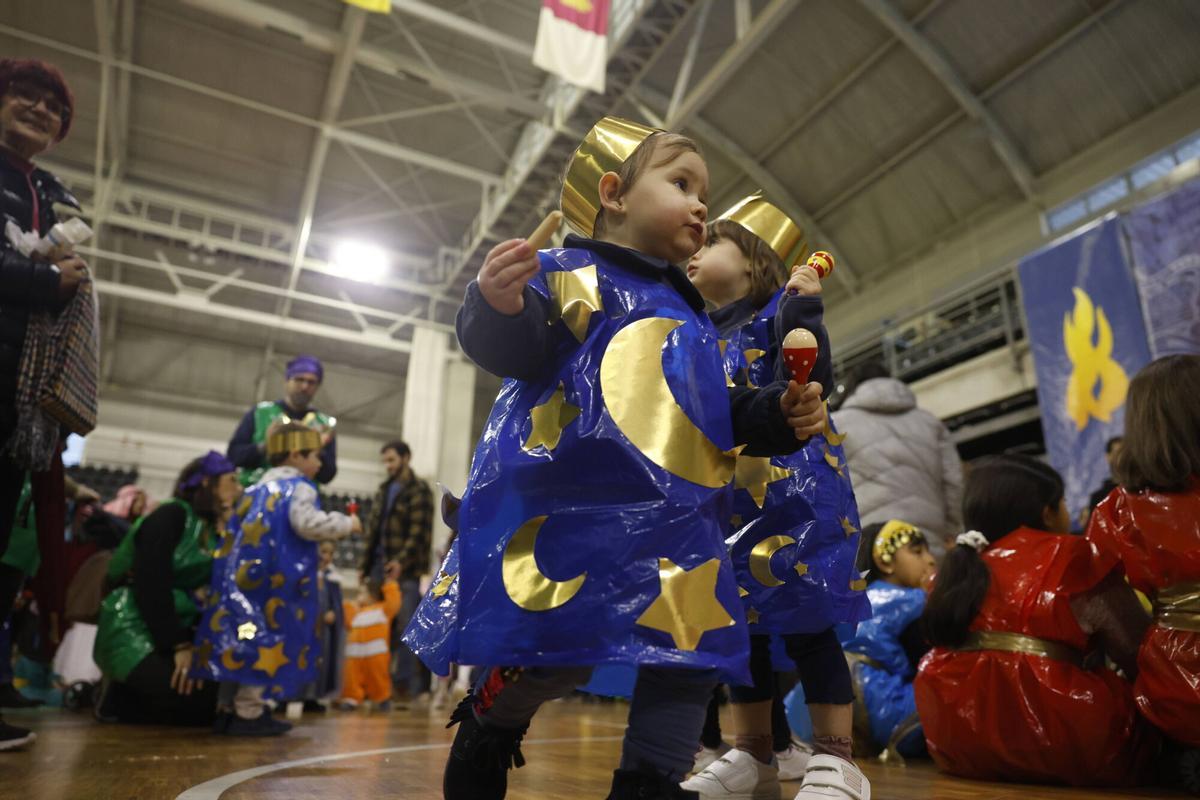 En imágenes: Los escolinos de Avilés, de fiesta en El Quirinal