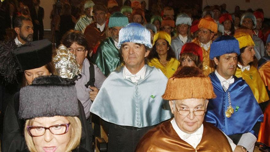 Adelaida de la Calle, durante el acto de inauguración del curso.