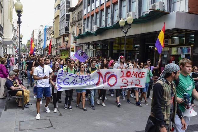 Concentracio huelga de estudiantes